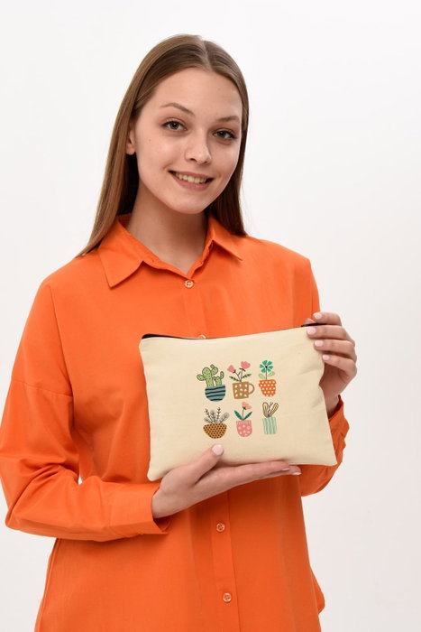 Zoozie Bags Neceser de Maquillaje Crema